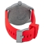 Diesel DZ1806 นาฬิกาผู้ชาย Diesel รุ่น DZ1806, Rasp Gunmetal Dial Red Silicone Men's Watch