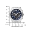 Citizen CA4010-58L นาฬิกาผู้ชาย Eco-Drive Chronograph Super Titanium Men's Watch