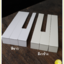 UP White key สีงาช้าง(Kawai)