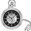 Stuhrling Original 6053.33114 นาฬิกาพก Vintage Stainless Steel Pocket Watch