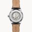 Fossil ME3167 นาฬิกาผู้ชาย Townsman Automatic Navy Leather Men's Watch