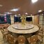 Trp.ทีอาร์พี Round Table 圆桌会议 餐桌 中式餐桌 配有旋转镜组 โต๊ะกลมหินอ่อน 340 ซม. 20 ที่นั่ง จานหมุน 260 ซม.พร้อม Lazysusan เลซี่ซูซาน จานหมุน ระบบหมุนด้วยไฟฟ้าแบตเตอรี่แบบชาร์ท มีรีโมทกดเดินหน้า ถอยหลัง เร่งหมุนเร็วหรือช้าได้