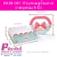 BK28-001 หัวถุงขนมพร้อมถาด-ถาดถุงขนม 9 นิ้ว 20ใบ/90บาท