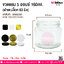 ขวดแยม 5 ออนซ์ 160ml. (ฝาแคปล็อค 63 มิล) @ 1 ชิ้น / หีบละ 75 ชิ้น