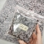 ของชำร่วยงานศพ กระเป๋าถุงผ้าลดโลกร้อนใบใหญ่ สีเทาดำ (N) ถุงพลาสติกแก้ว 12.-/ถุงผ้า 17.-