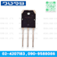 2SK2837 TTK2837 K2837 TOSHIBA field effect transistor MOSFET N-Chanel มอสเฟต 20A 500V