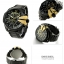 Diesel DZ4338 นาฬิกาผู้ชาย Diesel รุ่น DZ4338, Mega Chief Chronograph Black IP Men's Watch