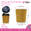 แก้วกระดาษ 8oz. Double Wall สีทอง