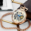 Stuhrling Original 991.03 นาฬิกาพก Mechanical Vintage Stainless Steel Pocket Watch
