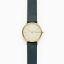 Skagen SKW2727 นาฬิกาผู้หญิง Skagen รุ่น SKW2727, Signatur Slim Green Leather Women's Watch