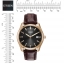 Citizen AU1043-00E นาฬิกาข้อมือผู้ชา Eco-Drive Rose Gold Leather Men's Watch