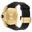 Gucci YA136219 นาฬิกา Dive Gold Snake Rubber Strap 45mm Men's Watch