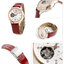 Seiko SSVM056 นาฬิกาผู้หญิง Lukia Mechanical Automatic Crocodile Women's Watch