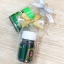 ของชำร่วยงานศพ น้ำมันเขียวเสลดพังพอน /น้ำมันเหลืองไพร ตราแม่กุหลาบ 5cc (ST) ใส่ถุงพลาสติกแก้ว 25.-/ถุงผ้า 28.-/ ถุงผ้าติดโบว์ 29.-