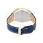Citizen AO3033-00L นาฬิกาผู้ชาย Dual Time Blue Leather Quartz Men's Watch
