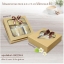 BK22W-K02 กล่องบราวนี่คราฟท์ 15 x 15.5 x 4 ซม. (20กล่อง) 20ใบ/100บาท