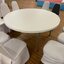 Trp.ทีอาร์พี Round Table Plastic 120 cm. 圆桌会议 餐桌 中式餐桌 配有旋转镜组 โต๊ะกลมโต๊ะกลมพับขาหน้าพลาสติก ขาเหล็กสีอบ่โต๊ะจัดเลี้ยงโต๊ะอาหารโต๊ะจีนโต๊ะโรงแรมภัตตาคาร Trp. Tablechairthai
