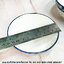 ของชำรวยงานศพ ชามกระเบื้อง ลายนอก ขอบสีน้ำเงิน 4.5" ห่อผ้า (SM) สั่งซื้อขั้นต่ำ 100 ชิ้น ห่อผ้า 28.-