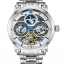 Stuhrling Original 371B.01 นาฬิกาผู้ชาย Luciano Automatic Skeleton Men's Watch