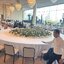 Trp.ทีอาร์พี Round Table 圆桌会议 餐桌 中式餐桌 配有旋转镜组 โต๊ะกลมขนาด 600 ซม. ขาสเตนเลส เและ เก้าอี 30-36 ตัว โต๊ะจีนโต๊ะทานอาหารทานข้าว Trp.Tablechairthai / ทีอาร์พี.โต๊ะเก้าอี้ไทย