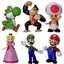 โมเดล Super Mario Bro. ชุด 6 ตัว ขนาด 2.75 นิ้ว