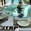 Round Table 圆桌会议 餐桌 中式餐桌 配有旋转镜组 โต๊ะกลม โต๊ะจีน ขนาด 160 cm.นั่ง 10 คน โต๊ะกลม พับครึ่ง มีล้อ,หน้าขาวโฟเมการ์,ขาเหล็กชุปโครเมี่ยม,โต๊ะประชุม,โต๊ะสัมมนาโต๊ะจัดเลี้ยง,โต๊ะโรงแรม Round Table Folding half with wheels Tablechairthai