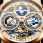 Stuhrling Original 371B.04 นาฬิกาผู้ชาย Luciano Automatic Skeleton Men's Watch