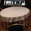 กระจกจานหมุนโต๊ะจีน เลซีซูซัน Lazy Susan Turntable 懒惰的苏珊 旋转玻璃餐桌 中式旋转玻璃桌套装 กระจกกลมใสขนาด 90 cm.หนา 10 mm.จานหมุน 20 นิ้ว(สำหรับโต๊ะกลม 160 ซม.)