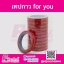 เทปกาว for you สีแดง 10 ม้วน