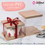 กล่องเค้ก PVC 3 ปอนด์ (ทรงเตี้ย) @1ชิ้น
