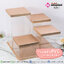 กล่องเค้ก PVC 3 ปอนด์ (ทรงเตี้ย) @1ชิ้น