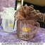 ของชำร่วยงานศพ แก้วกาแฟใสมีหู ลายเหลี่ยมเพชร ห่อผ้า (SD) สั่งซื้อขั้นต่ำ 100 ชิ้น ชิ้นละ 25.-