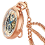 Stuhrling Original 991.03 นาฬิกาพก Mechanical Vintage Stainless Steel Pocket Watch