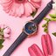 Fossil ME3186 นาฬิกาผู้หญิง Tailor Automatic Blue Leather Women's Watch
