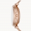 Fossil ME3175 นาฬิกาผู้หญิง Carlie Automatic Rose Gold-Tone Stainless Steel Women's Watch