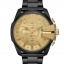 Diesel DZ4485 นาฬิกาผู้ชาย Diesel รุ่น DZ4485, Mega Chief Gold / Black Chronograph Men's Watch