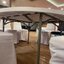 Trp.ทีอาร์พี Round Table Plastic 120 cm. 圆桌会议 餐桌 中式餐桌 配有旋转镜组 โต๊ะกลมโต๊ะกลมพับขาหน้าพลาสติก ขาเหล็กสีอบ่โต๊ะจัดเลี้ยงโต๊ะอาหารโต๊ะจีนโต๊ะโรงแรมภัตตาคาร Trp. Tablechairthai