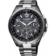 Citizen CC9075-52E นาฬิกาชาย Attesa Black Titanium Eco-Drive Satellite World Time F900 Japan Men's Watch