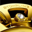 Stuhrling Original 3920.2 นาฬิกาผู้ชาย Emperor’s Grand DT Automatic Skeleton Men's Watch