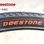 ยางจักรยาน Deestone 24 x 1 3/8 พร้อมยางใน 2 เส้น <ส่งด่วน EMS>