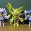 โมเดล ดิจิมอน (Digimon) คละแบบ (ชุด 10 ตัว)