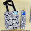 ของชำร่วยงานศพ ถุงผ้าหูหิ้ว ผ้าฝ้ายลายญี่ปุ่น 20*22 ซม. สั่งซื้อขั้นต่ำ 100 ชิ้นถุงพลาสติกแก้ว 24.-