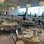 Trp.ทีอาร์พี Round Table 圆桌会议 餐桌 中式餐桌 配有旋转镜组 โต๊ะกลมขนาด 600 ซม. ขาสเตนเลส เและ เก้าอี 30-36 ตัว โต๊ะจีนโต๊ะทานอาหารทานข้าว Trp.Tablechairthai / ทีอาร์พี.โต๊ะเก้าอี้ไทย
