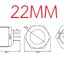 Pilot Lamp Yijia GQ-Series 12มิล 16มิล 22มิล 220VAC,24AC/DC ไพล็อทแลมป์ ขนาด 12-22มิล