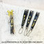ของชำร่วยงานศพ กรรไกรตัดเล็บ-ไม้แคะหู สีดำลายดอกไม้ (N) สั่งซื้อขั้นต่ำ 100 ชิ้น ใส่ถุงพลาสติกแก้ว ติดโบว์ 15.-