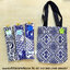 ของชำร่วยงานศพ ถุงผ้าหูหิ้ว ผ้าฝ้ายลายญี่ปุ่น 20*22 ซม. สั่งซื้อขั้นต่ำ 100 ชิ้นถุงพลาสติกแก้ว 24.-