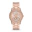 Michael Kors MK6863 นาฬิกาผู้หญิง Ritz Three-Hand Rose Gold-Tone Quartz Women's Watch