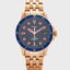 Fossil ES4767 นาฬิกาผู้หญิง FB-01 Three-Hand Date Rose Gold-Tone Stainless Steel Women's Watch