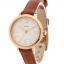 Fossil ES4412 นาฬิกาผู้หญิง Jacqueline Three-Hand Terracotta Leather Women's Watch