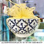 ของชำร่วยงานศพ ชามกระเบื้อง 4.75 นิ้ว ลายผักชี สั่งซื้อขั้นต่ำ 100 ชิ้น ห่อผ้า 30.-